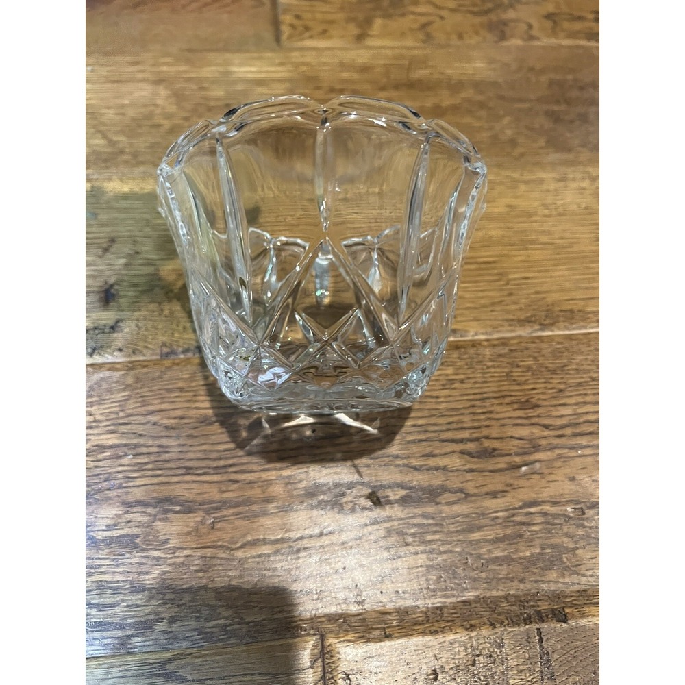 VINTAGE GORHAM‎ LADY ANNE (?) LARGE CRYSTAL 5" BOWL. likely 24% Lead Crystal
